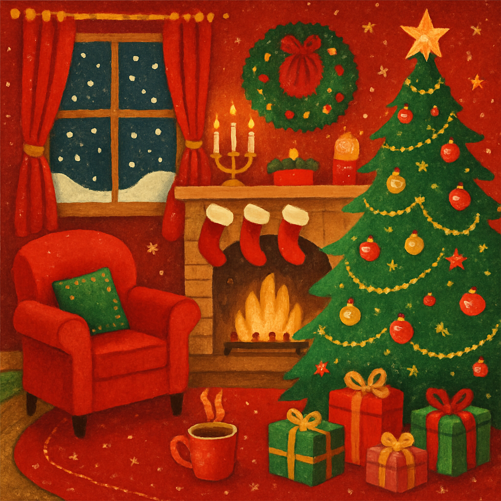 Christmas Cheer Sparkle Paint By Diamonds Kits