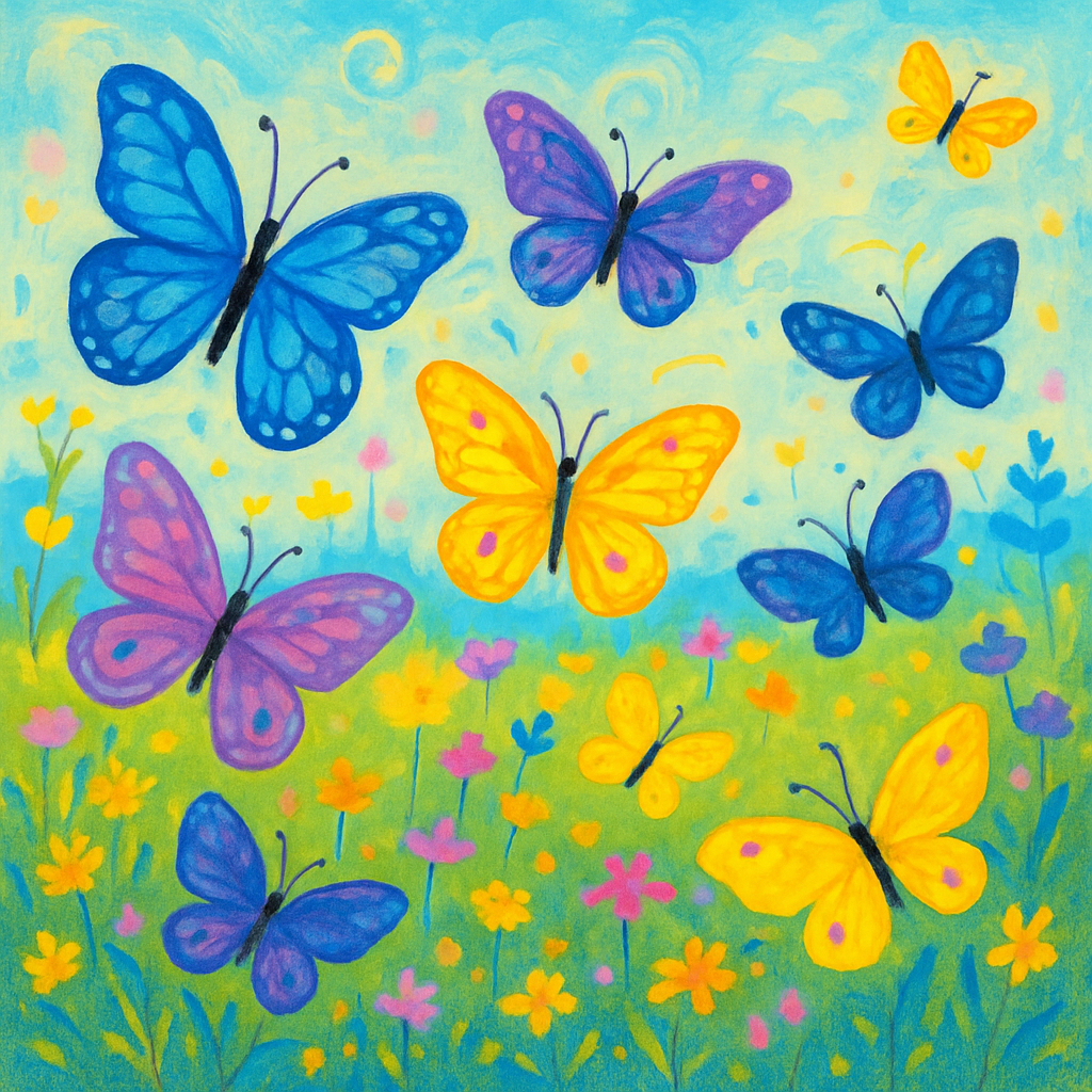 Butterfly Whimsy Paint By Diamonds Kits