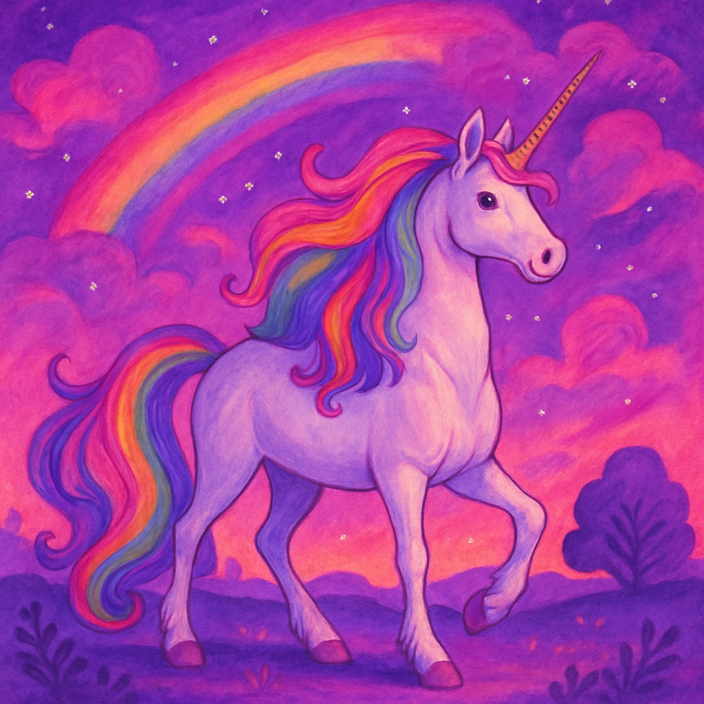 Whimsical Unicorn Dream Paint By Diamonds Kits