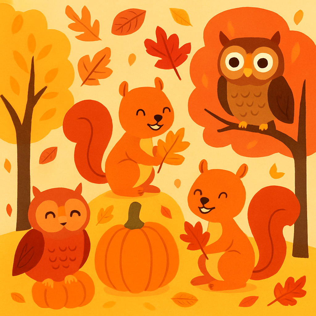 Cozy Autumn Days Diamond Painting