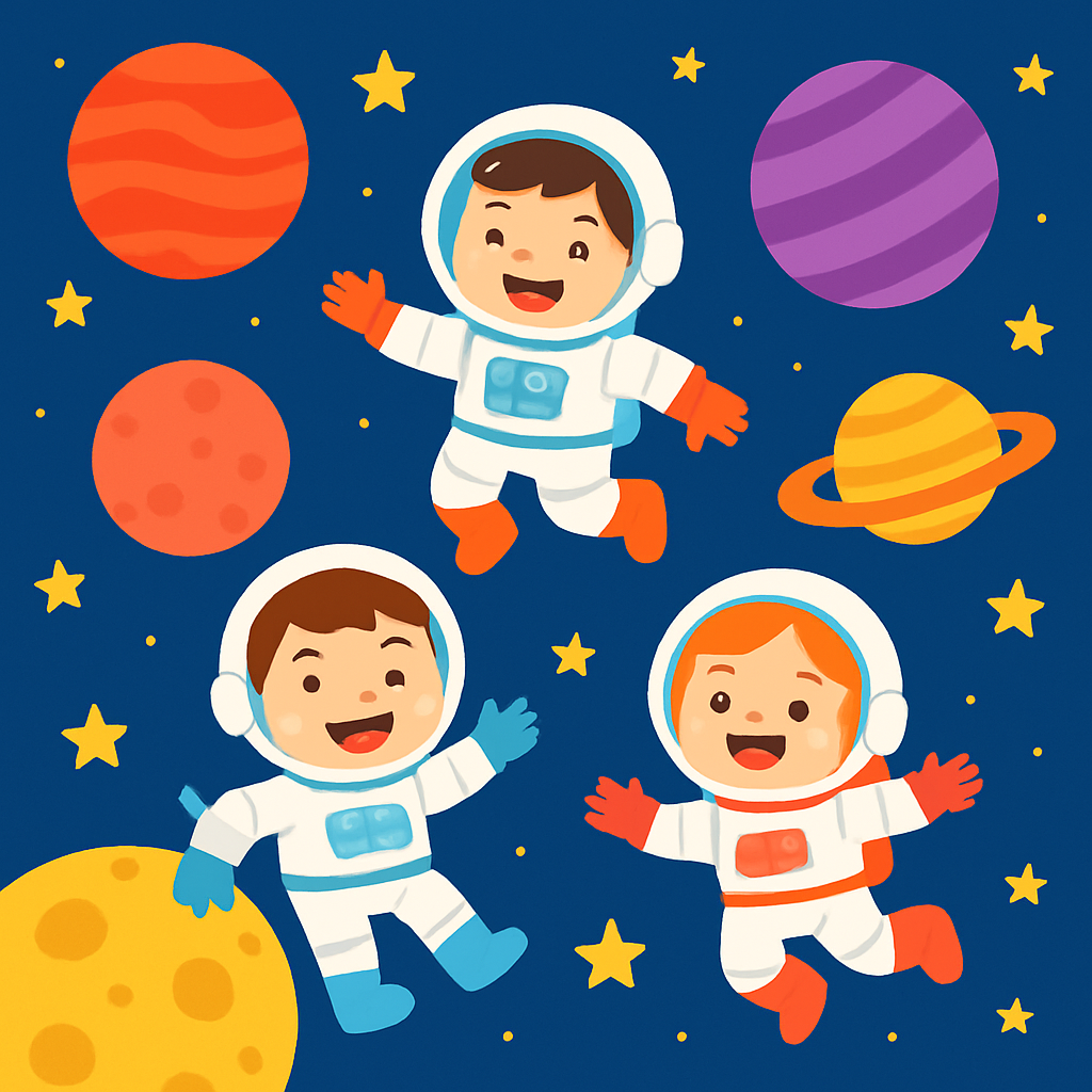Space Exploration Excitement Diamond Painting