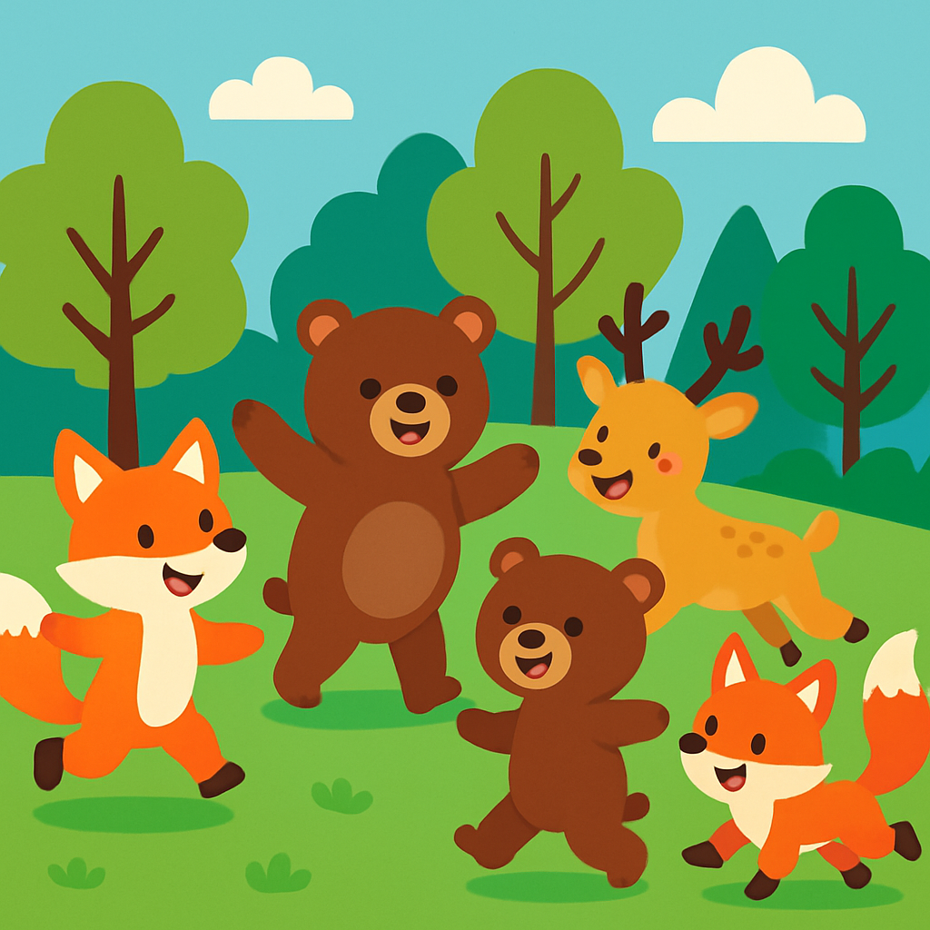 Cute Creatures From The Wild Diamond Painting