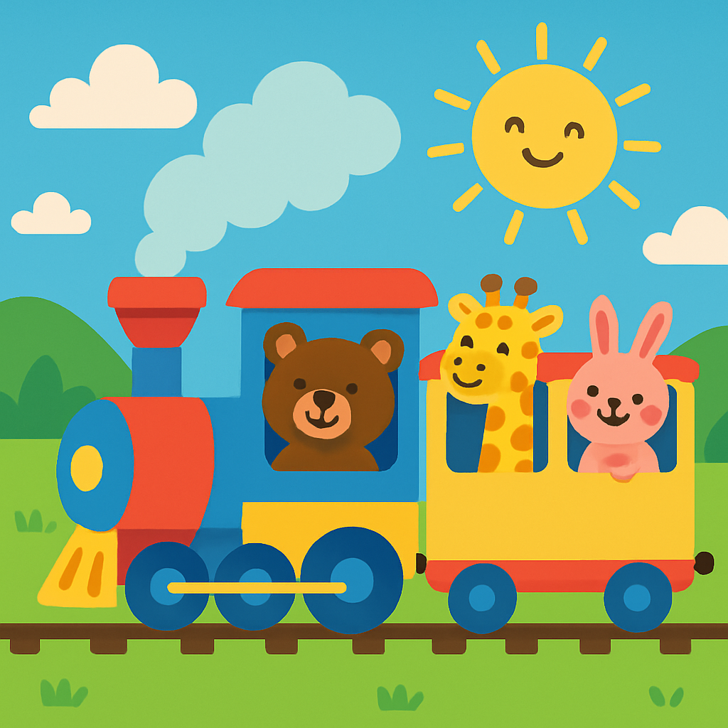 Epic Adventure Train Diamond Painting