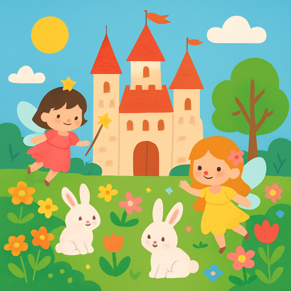 Enchanted Castle Gardens Diamond Painting