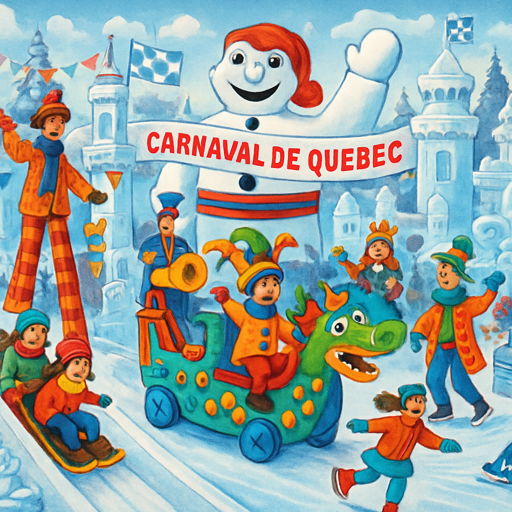 Carnival De Québec - Canada Paint By Diamonds Art