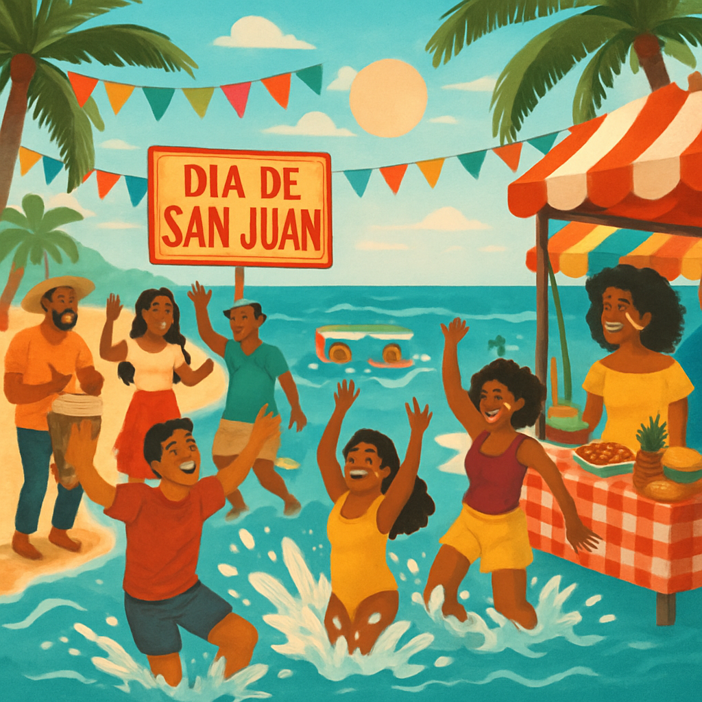Dia De San Juan - Puerto Rico Paint By Diamonds Art