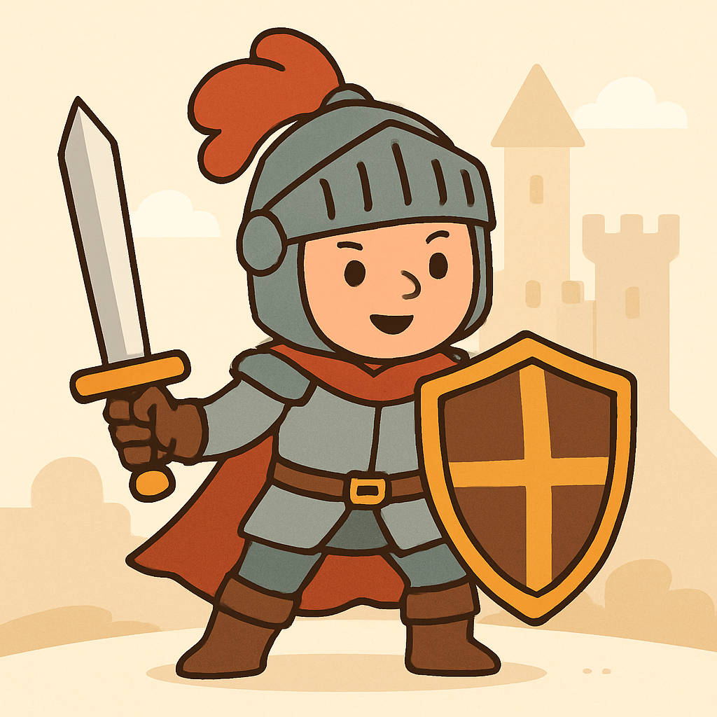 Courageous Knight Paint By Diamonds