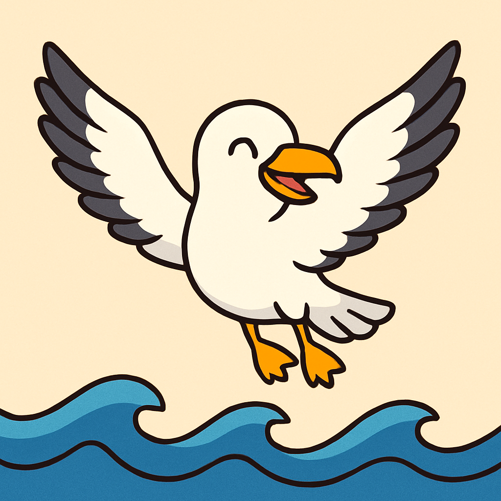 Soaring Seagull Paint By Diamonds