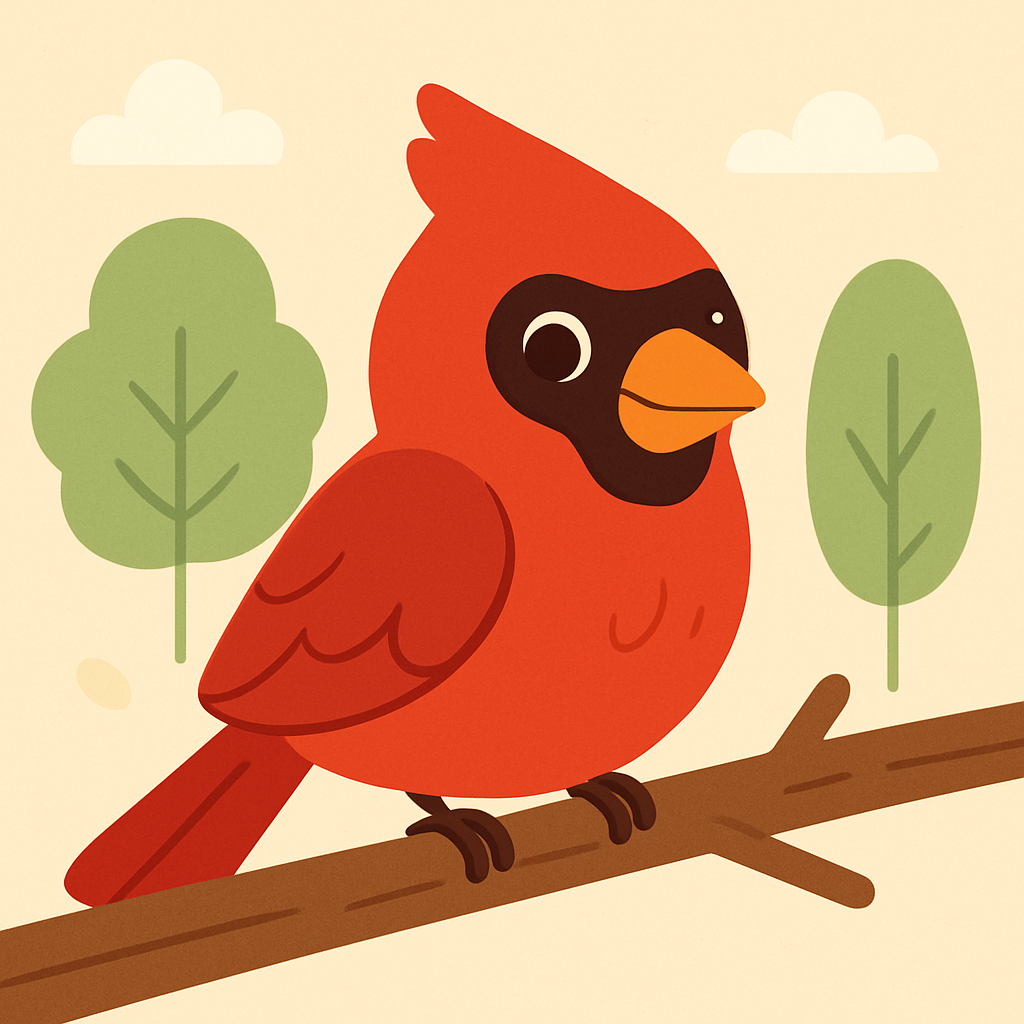 Curious Cardinal Paint By Diamonds
