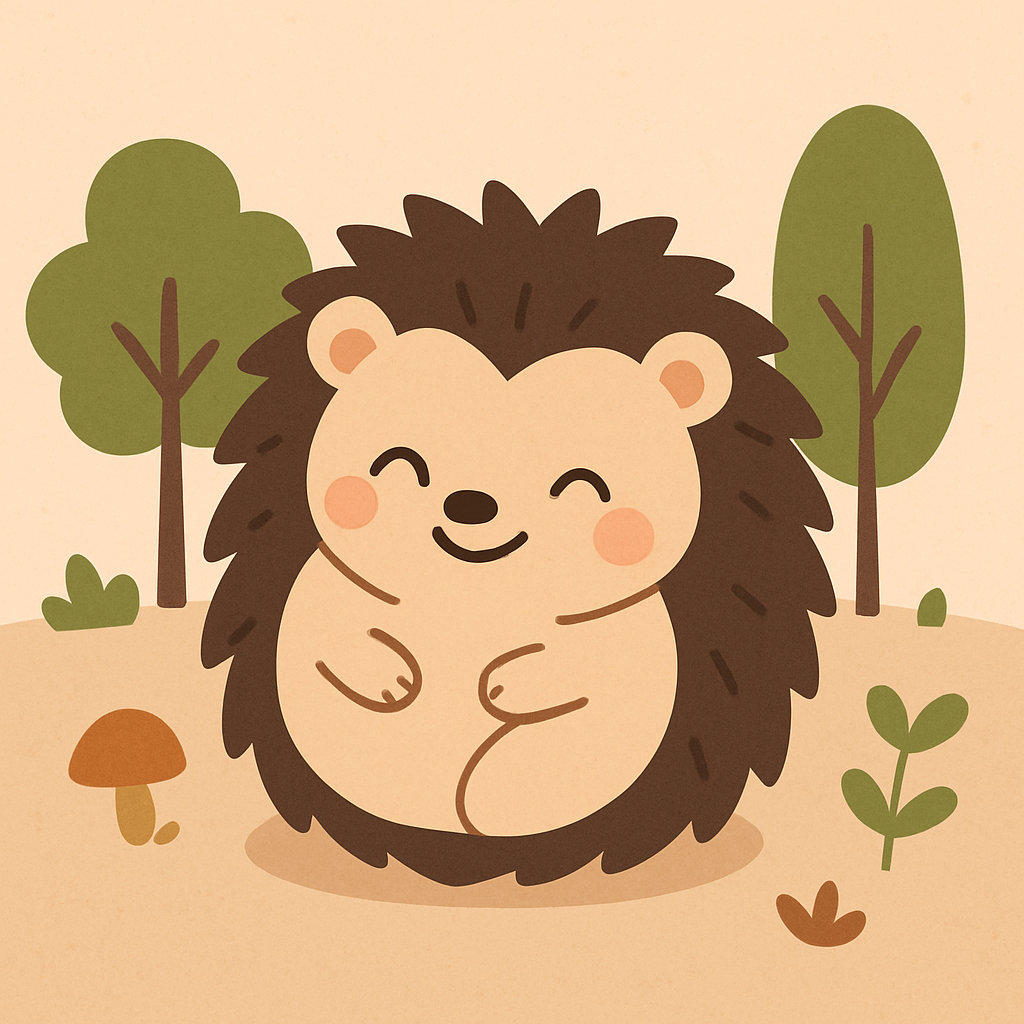 Harmonious Hedgehog Paint By Diamonds