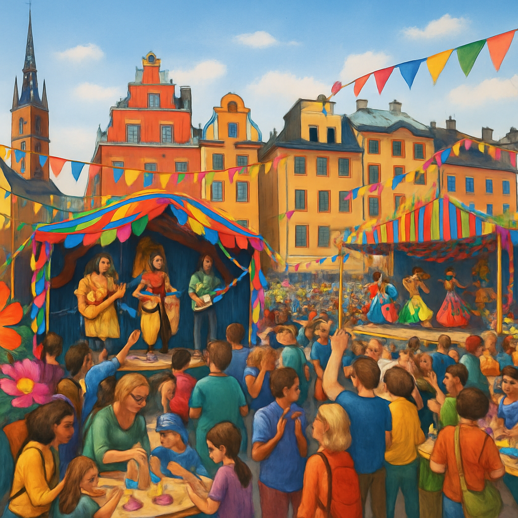 Stockholm Culture Festival - Stockholm Diamonded Painting Kits