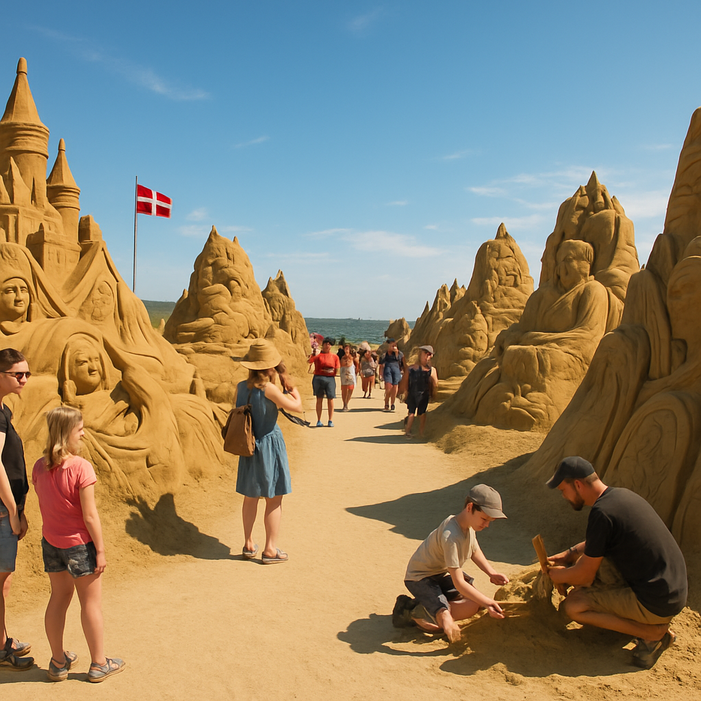 International Sand Sculpture Festival - Søndervig Diamonded Painting Kits
