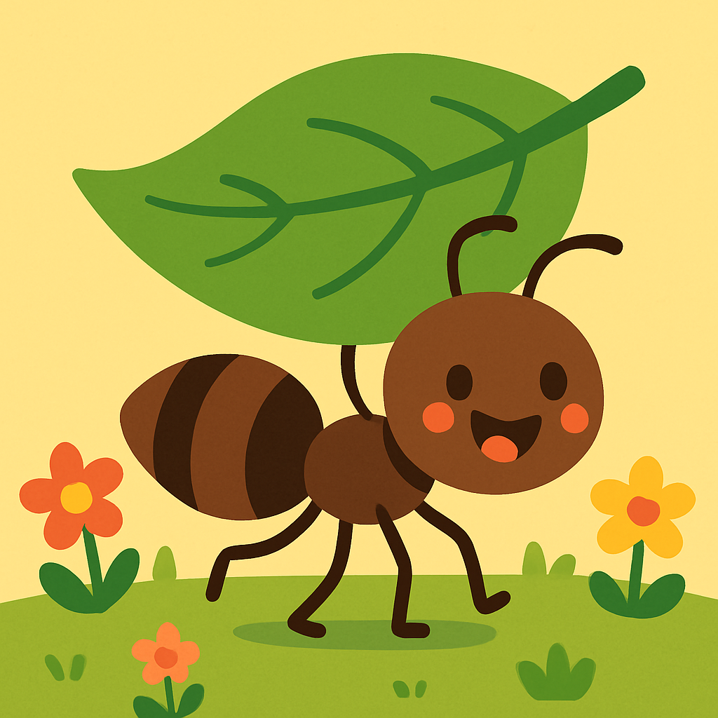 Adorable Ant Paint By Color