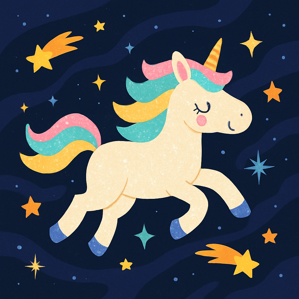 Galaxy Unicorn Dreamland Painting Diamond Kit