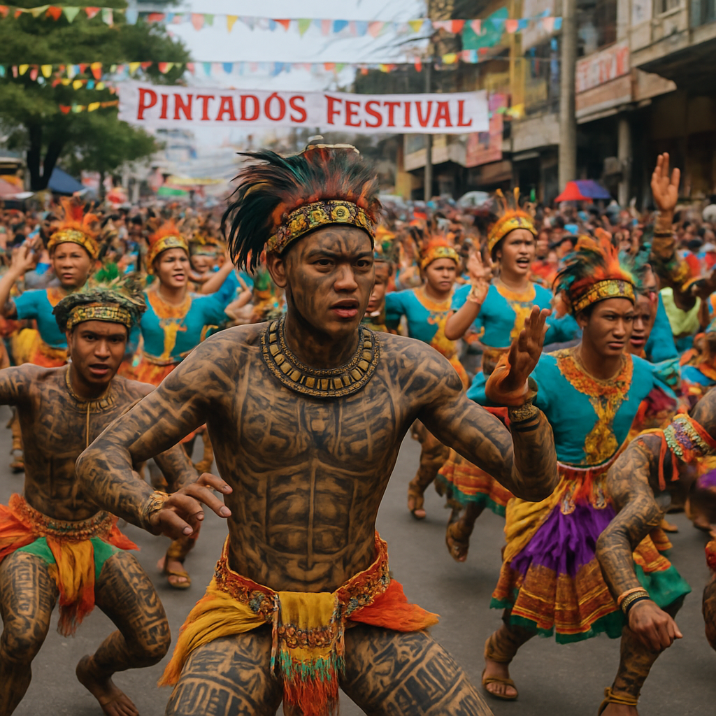 Pintados Festival - Tacloban Painting By Diamonds Kit