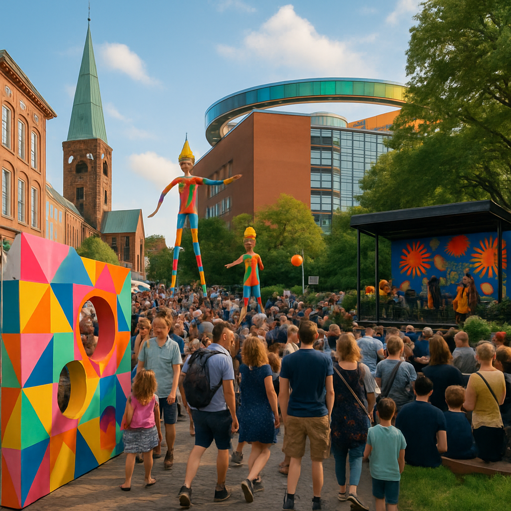 Aarhus Festival - Denmark Painting By Diamonds Kit
