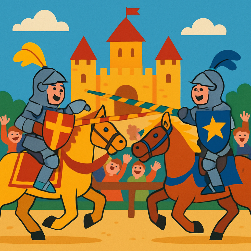 Knight's Legendary Tournament Painting Diamond Kit