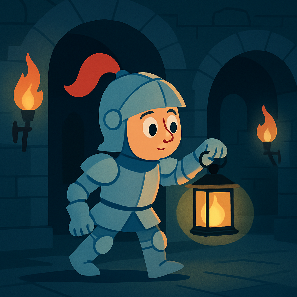 Knight's Castle Exploration Painting Diamond Kit
