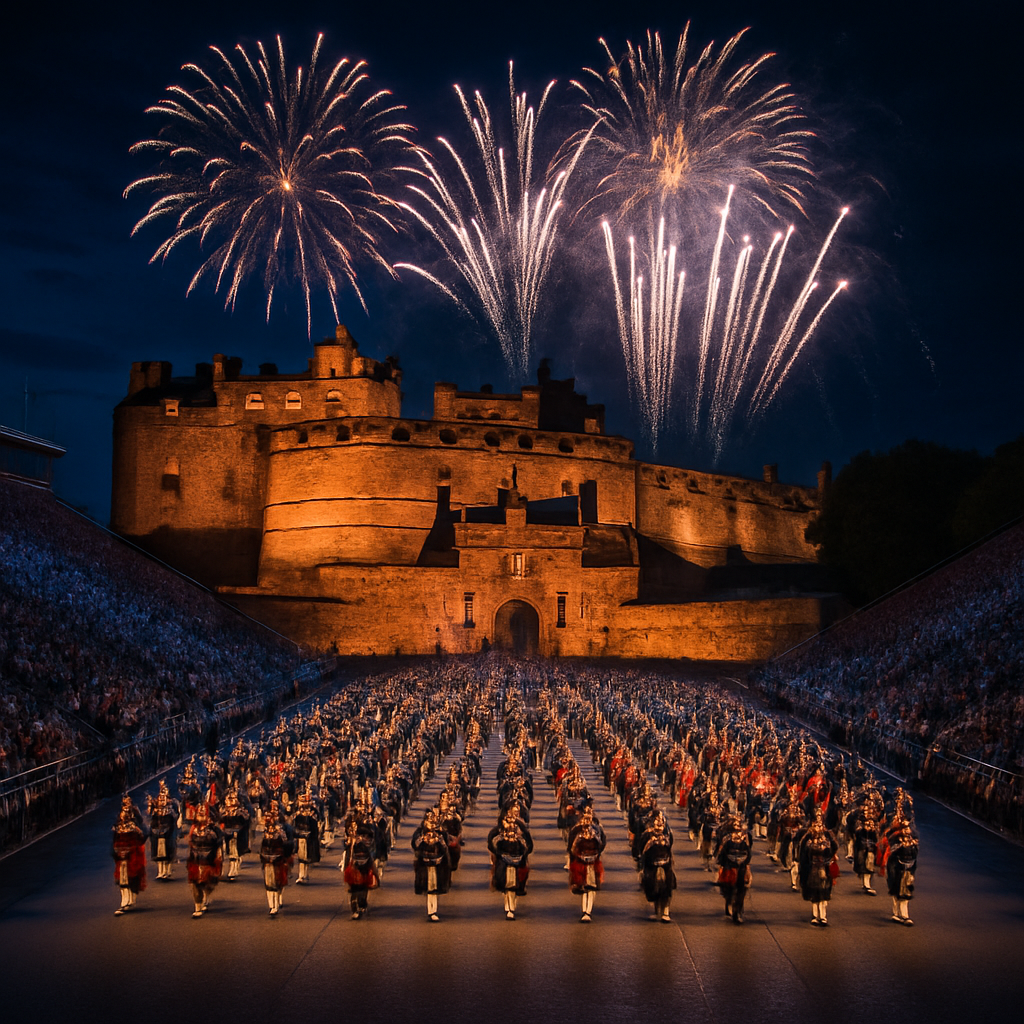 Edinburgh Military Tattoo Paint By Diamonds Art