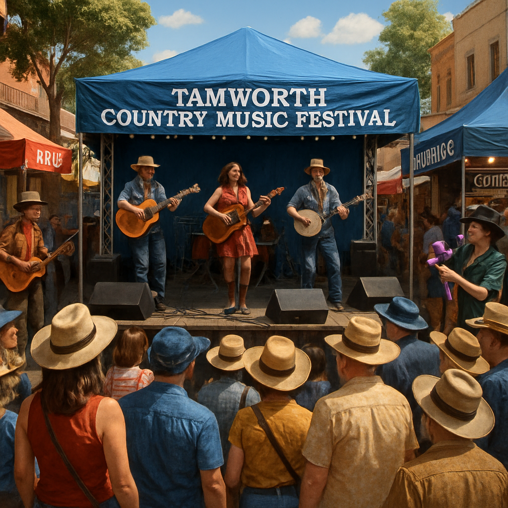 Tamworth Country Music Festival Paint By Diamonds Art