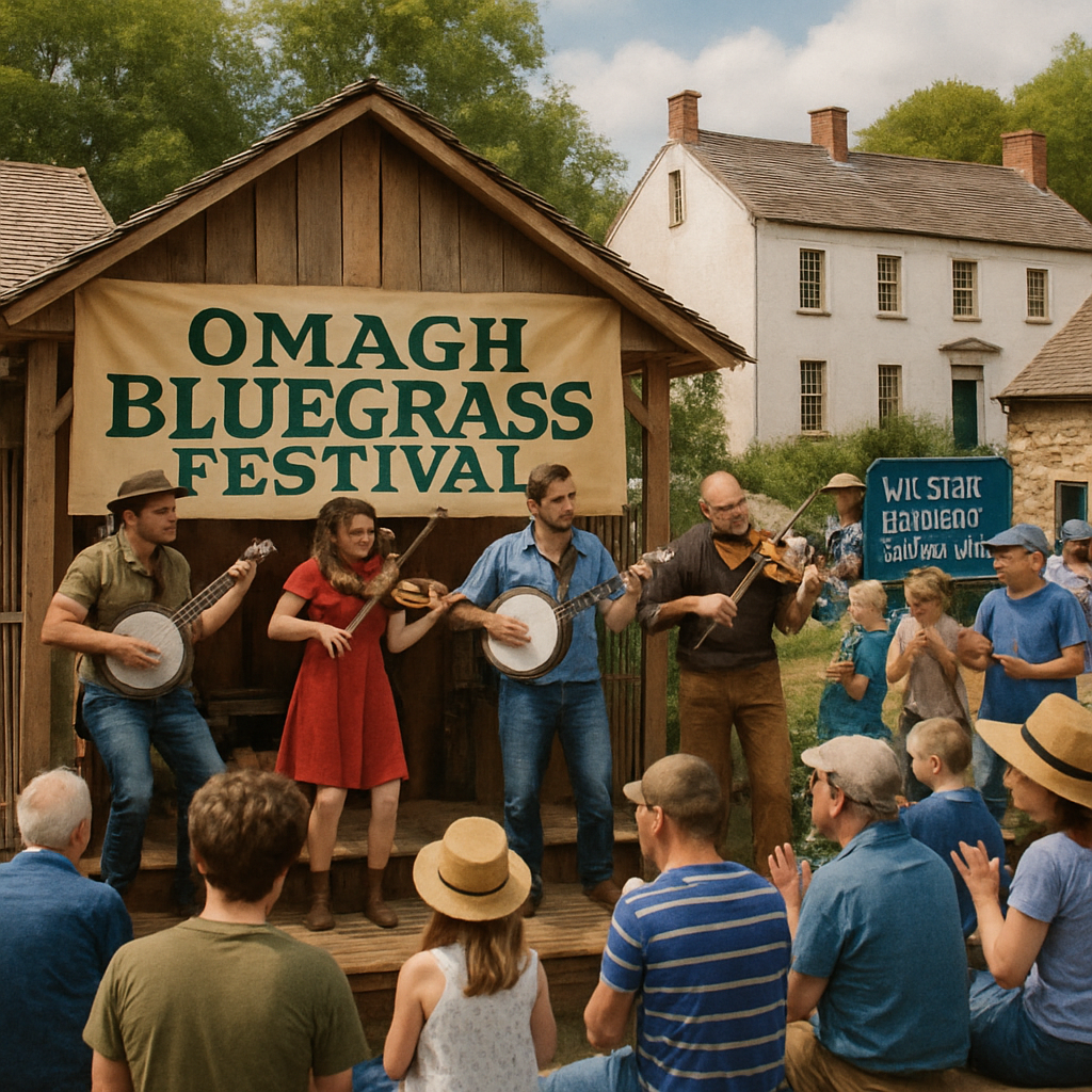 Omagh Bluegrass Festival Paint By Diamonds Art