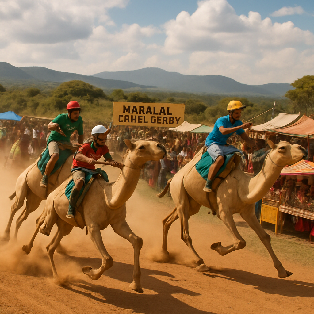 Maralal Camel Derby Paint By Diamonds Art