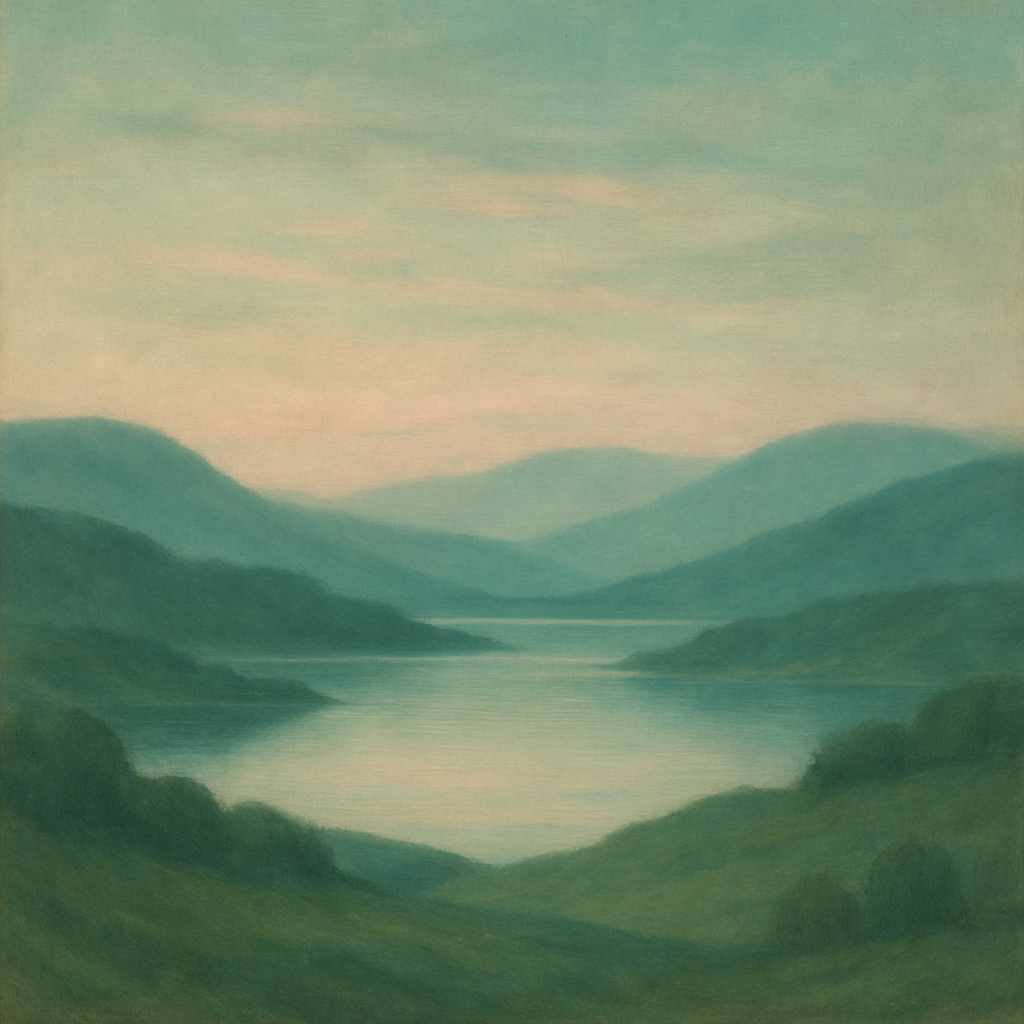 Serene Landscape Vista DIY Paint By Diamonds