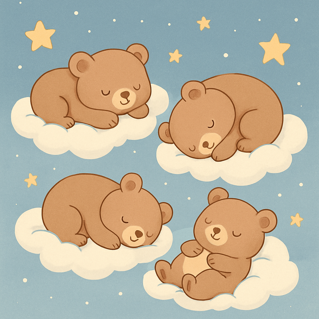 Sweet Dreams Bears Paint By Diamond