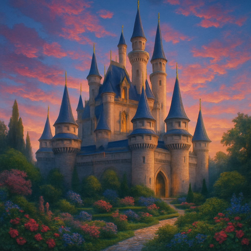 Majestic Castle Dreams DIY Paint By Diamonds