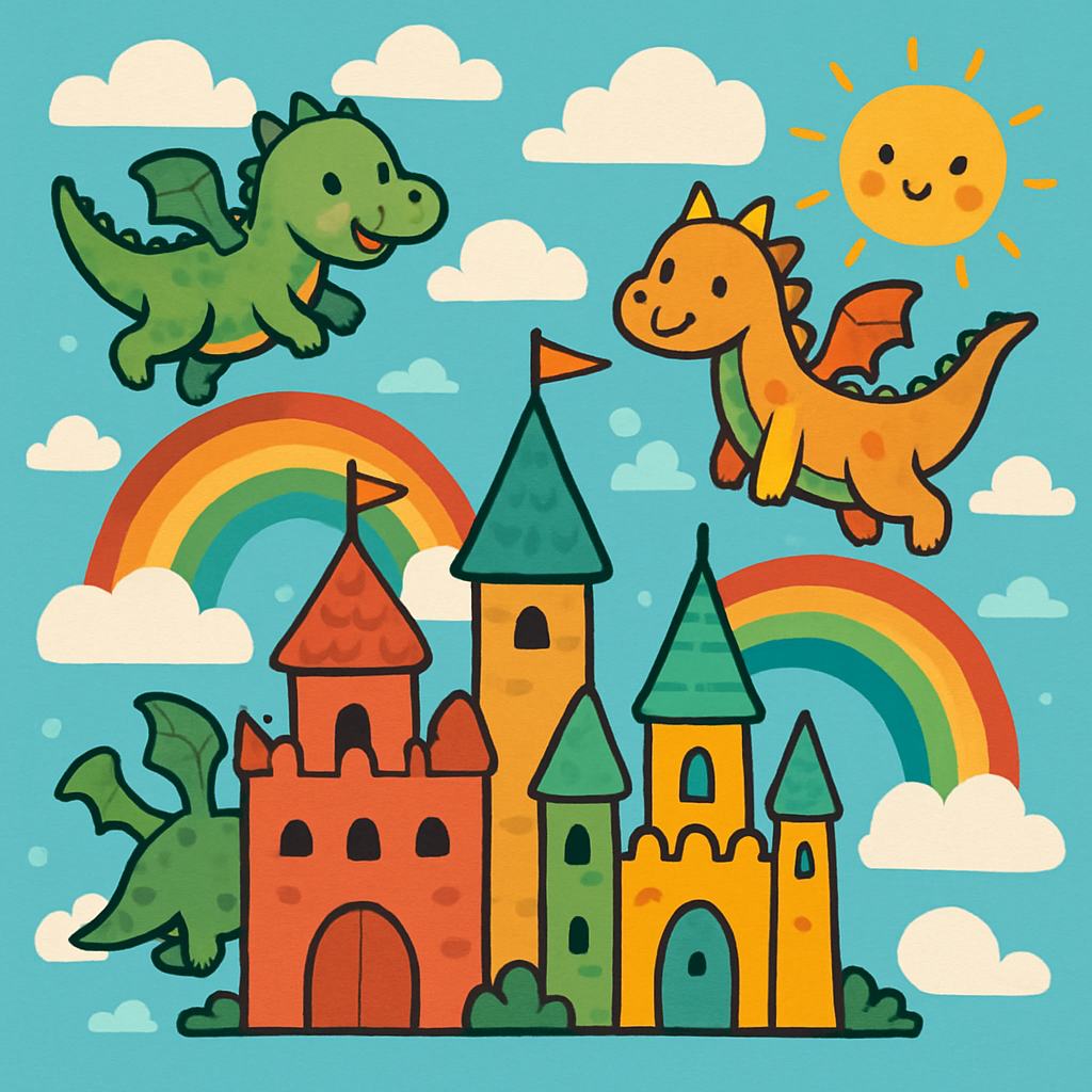 Charming Fairy Tale Castles Paint By Diamond
