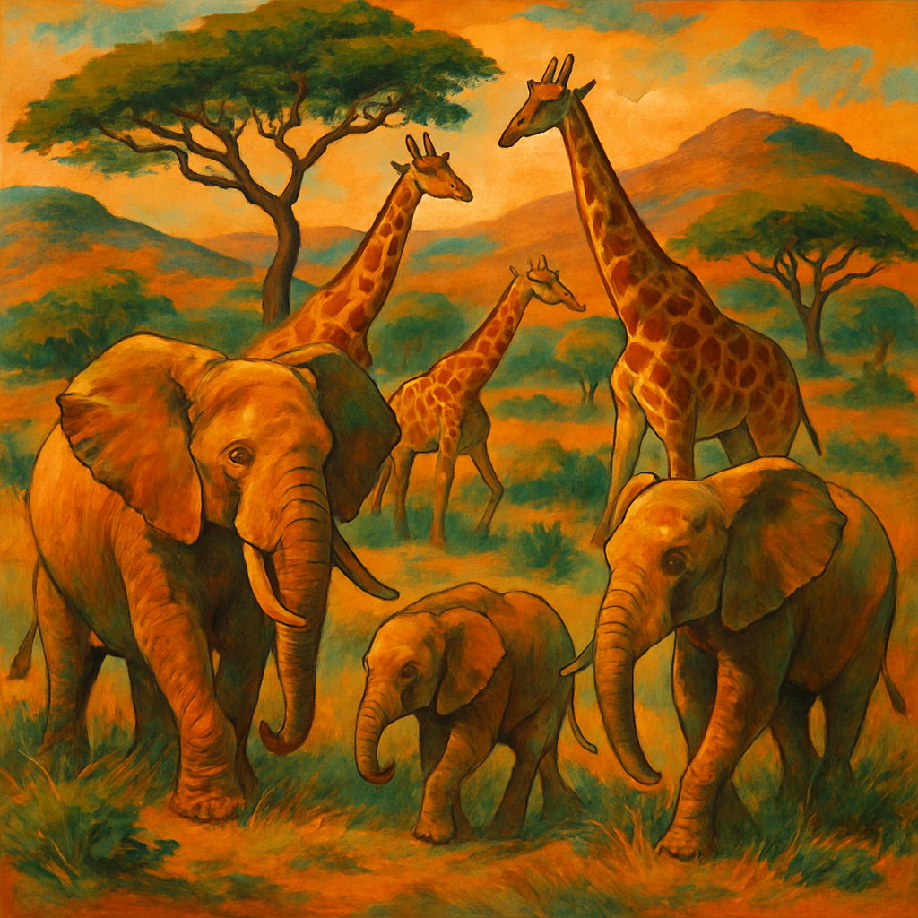 Safari Expedition Wonder DIY Paint By Diamonds