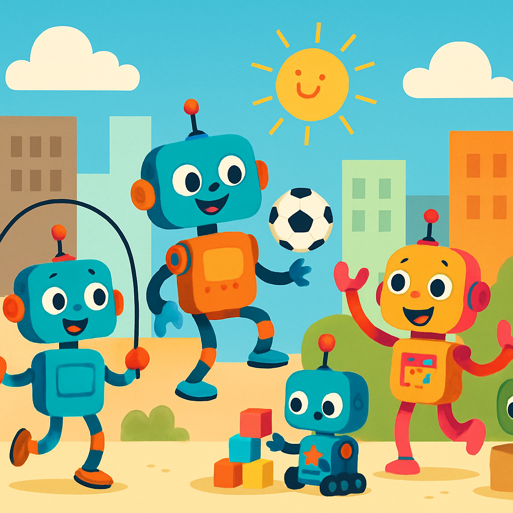 Wacky Robot World Paint By Diamond