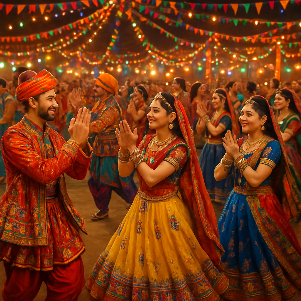 Navratri - India Painting By Diamonds Kit