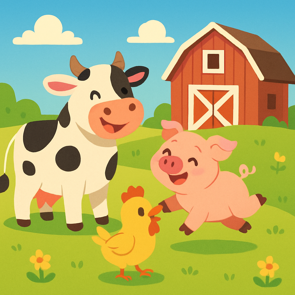 Funny Farm Adventure Paint By Diamond