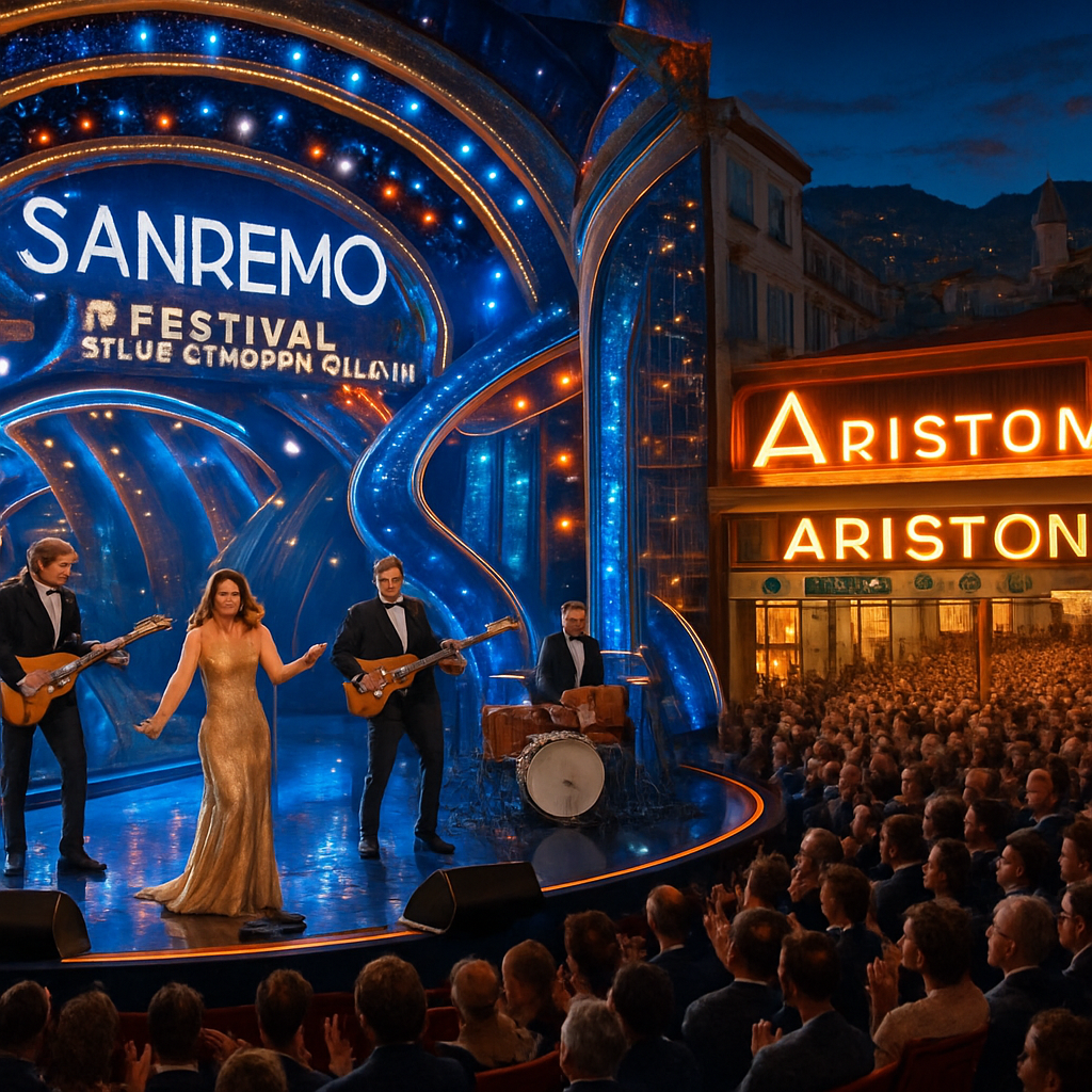Sanremo Music Festival - Italy Painting By Diamonds Kit