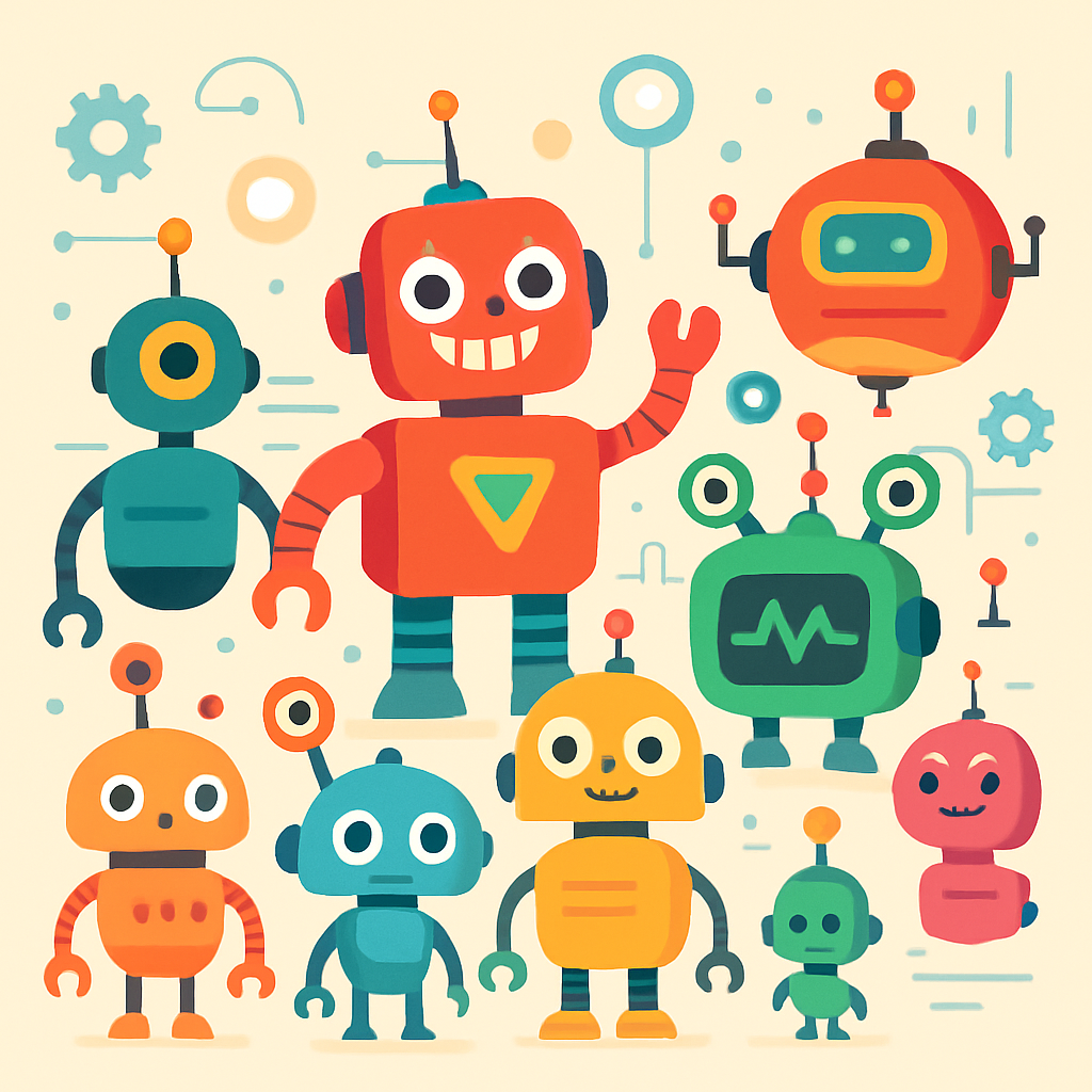 Robot Invasion Challenge Paint By Diamonds Art
