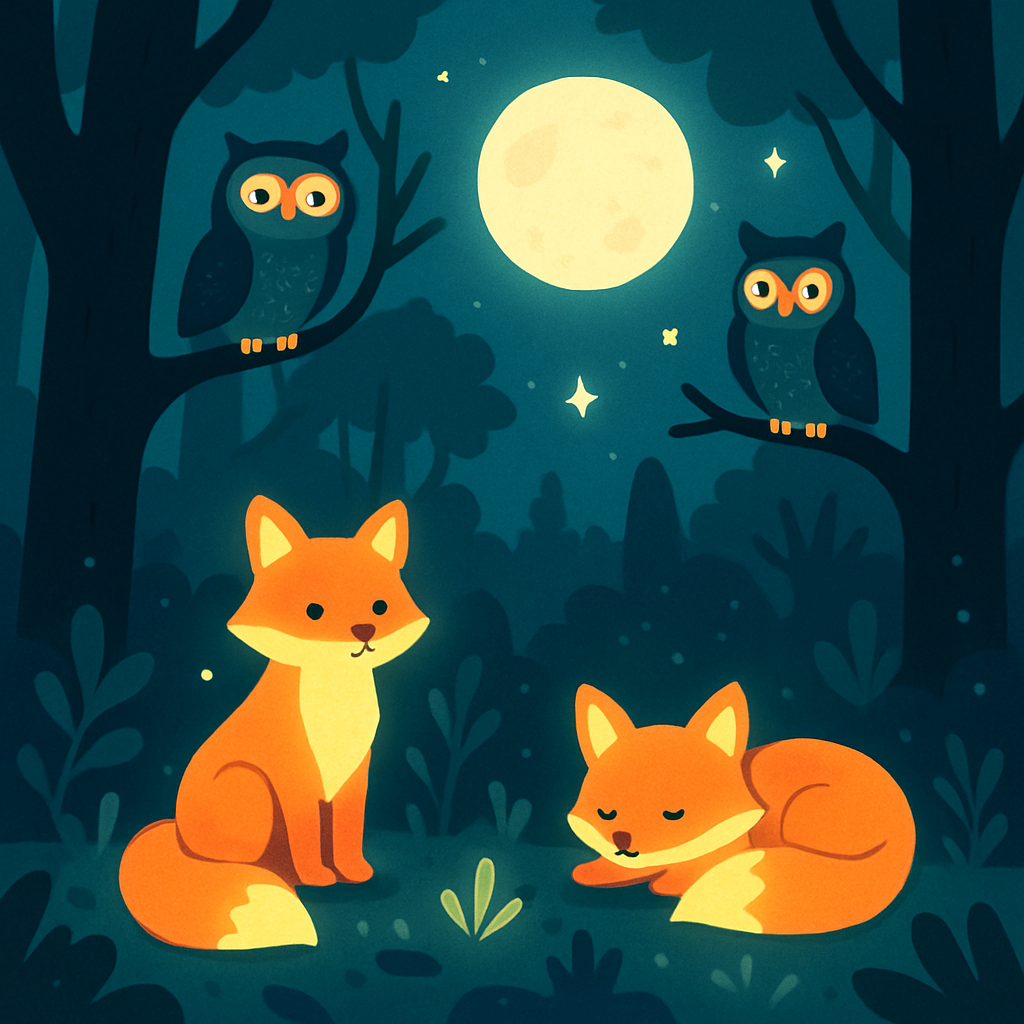 Moonlit Forest Fantasy Paint By Diamonds Art