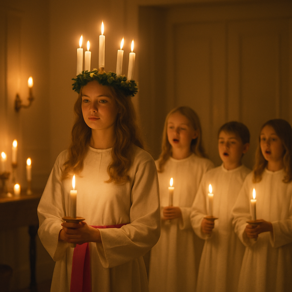 Santa Lucia Day - Stockholm Paint By Diamonds