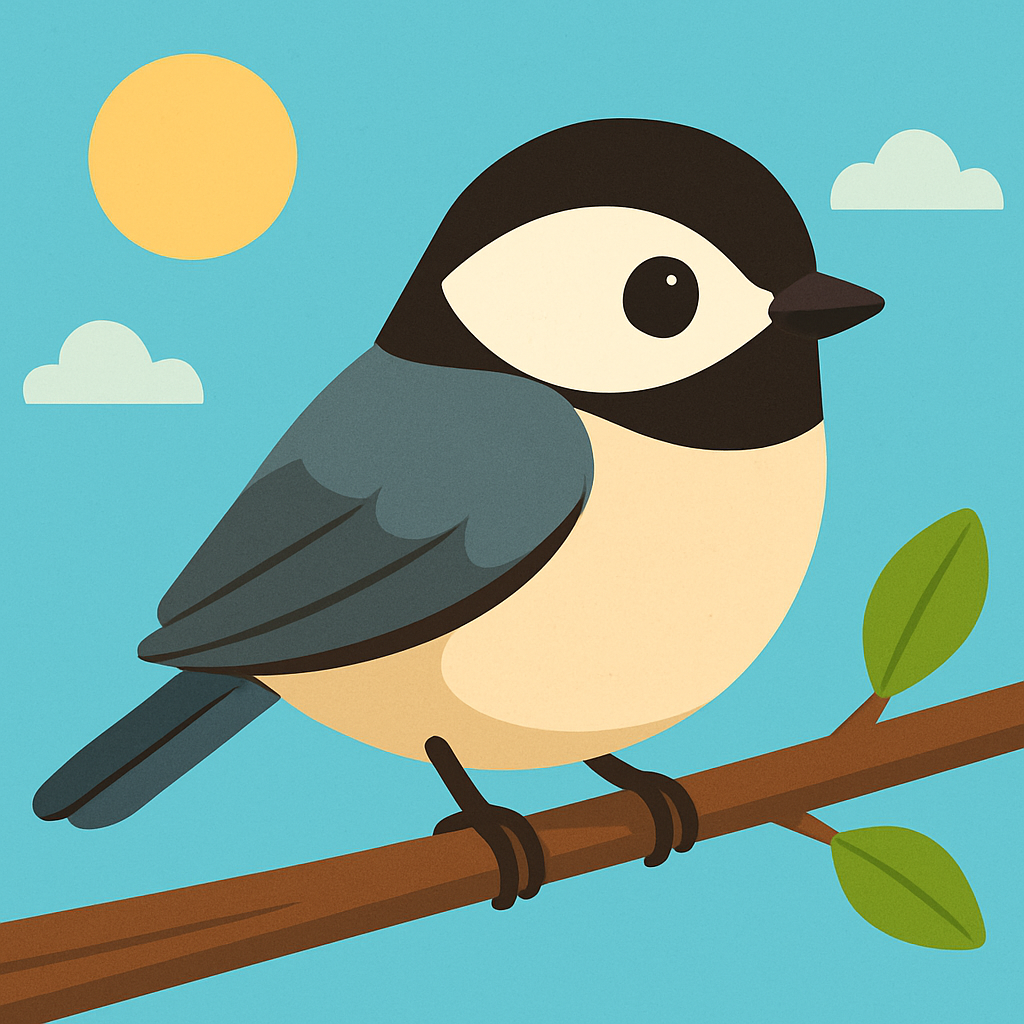 Charming Chickadee Chase Paint By Diamonds Art