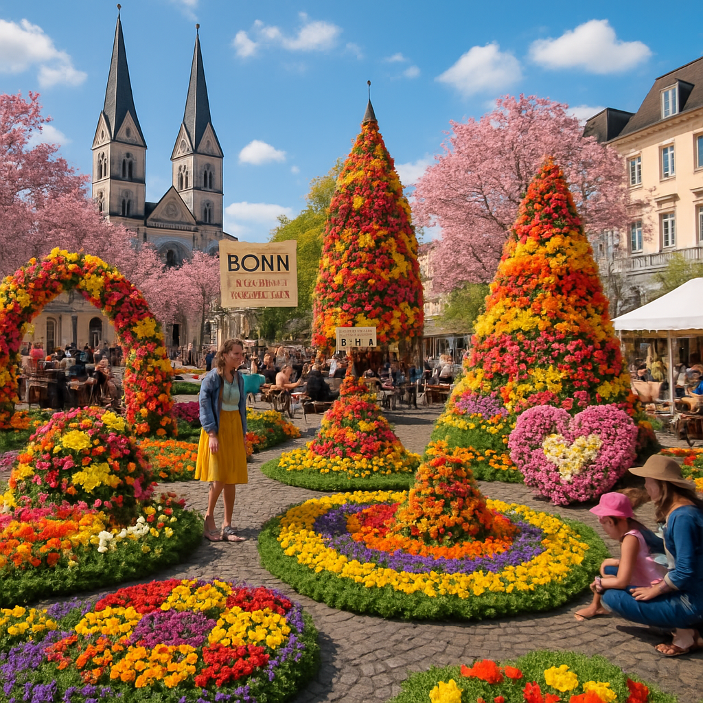 Bonn Flower Festival Painting Diamond Kit