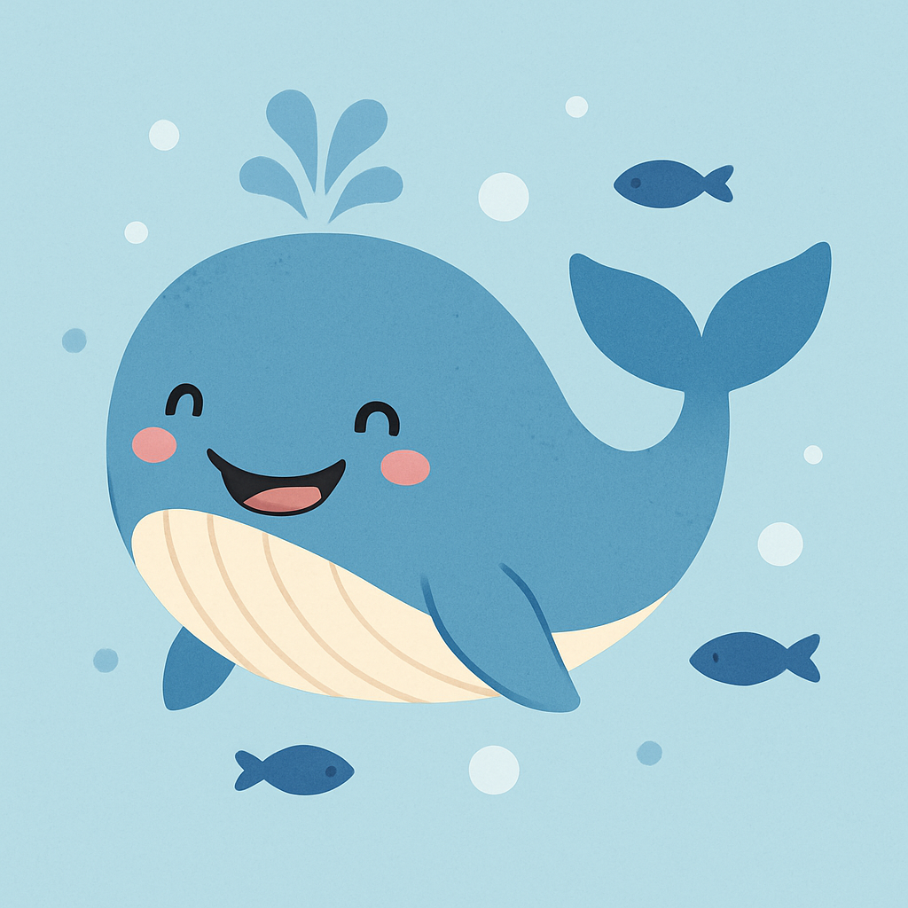 Creative Whale Painting Diamond Kit