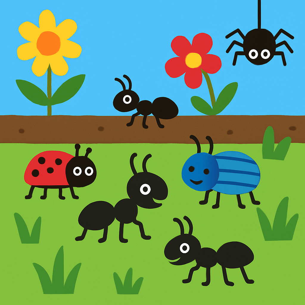 Creepy Crawly World Paint By Diamond