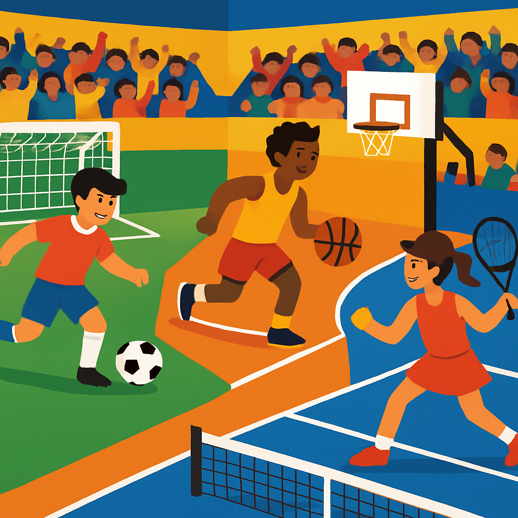 Sports Arena Paint By Diamond