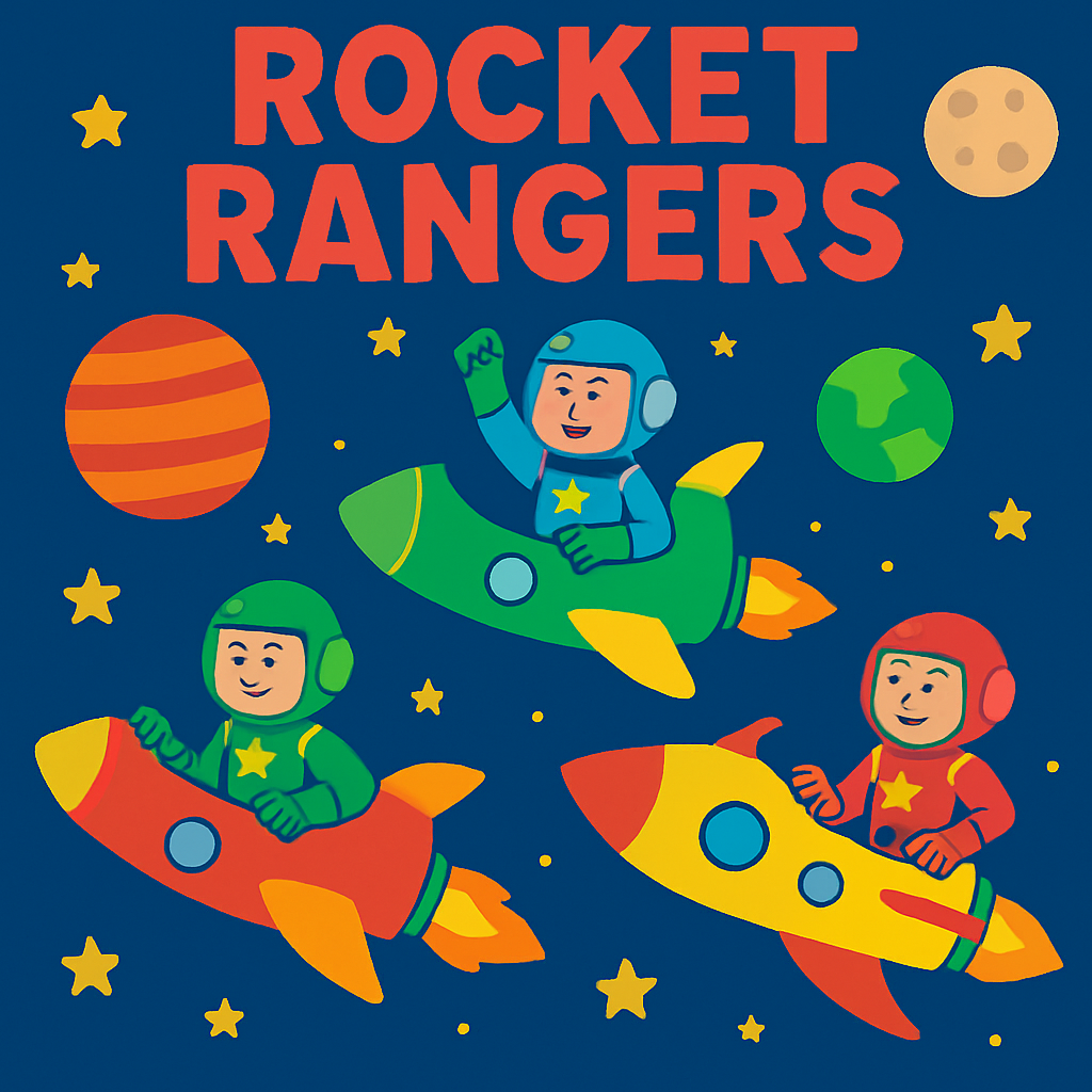 Rocket Rangers Paint By Diamond