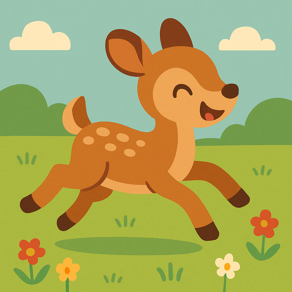 Fun Fawn Painting Diamond Kit