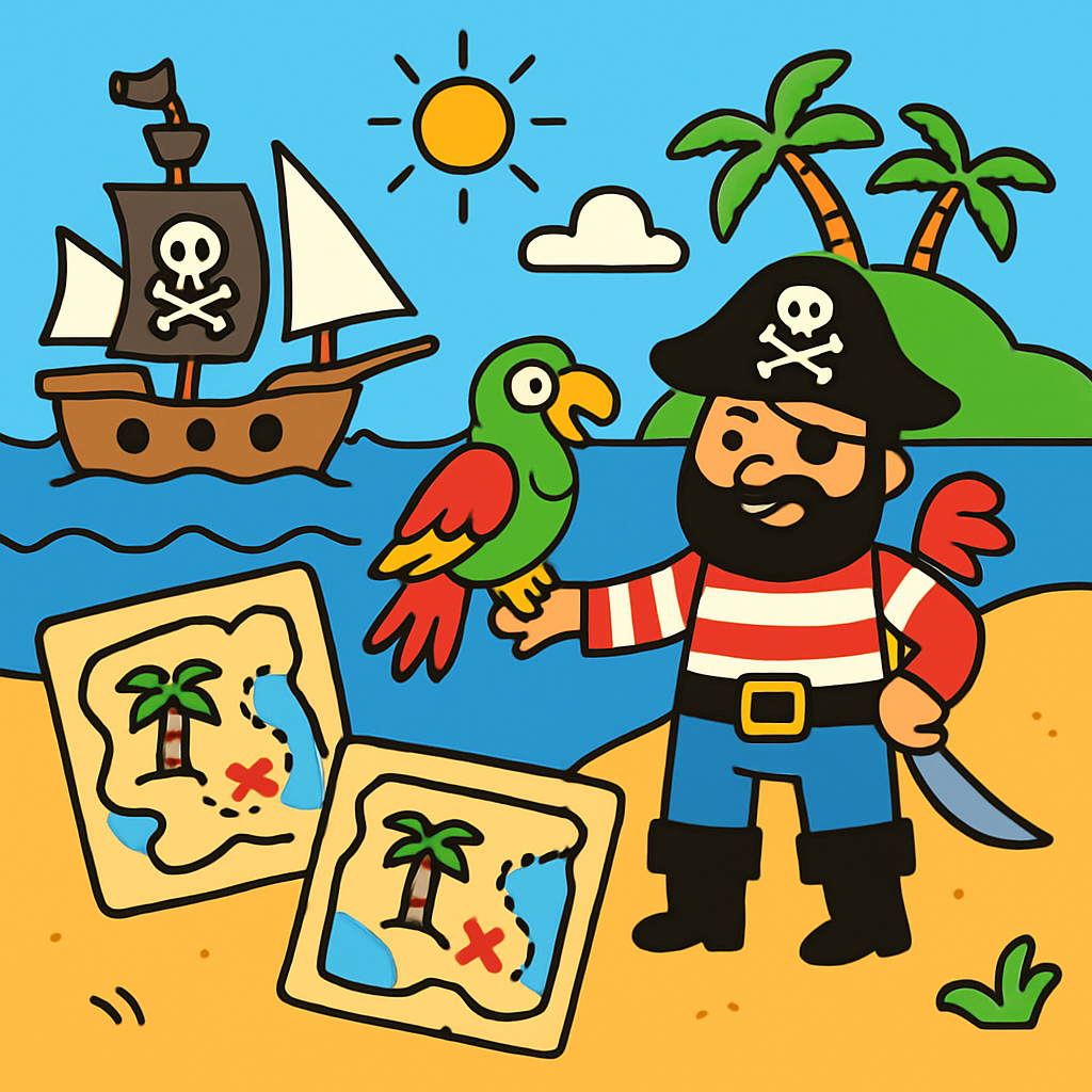 Puzzling Pirate Quest Diamonded Painting Kits