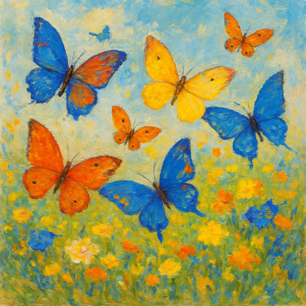 Butterfly Symphony Painting By Diamonds Kit