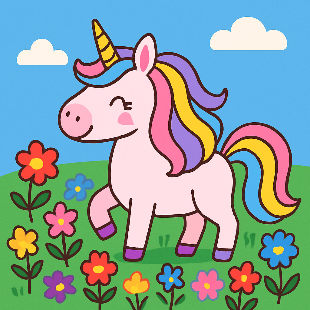 Charming Unicorn Dreams Diamond Painting