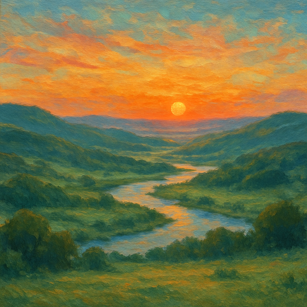 Scenic Landscapes Painting By Diamonds Kit