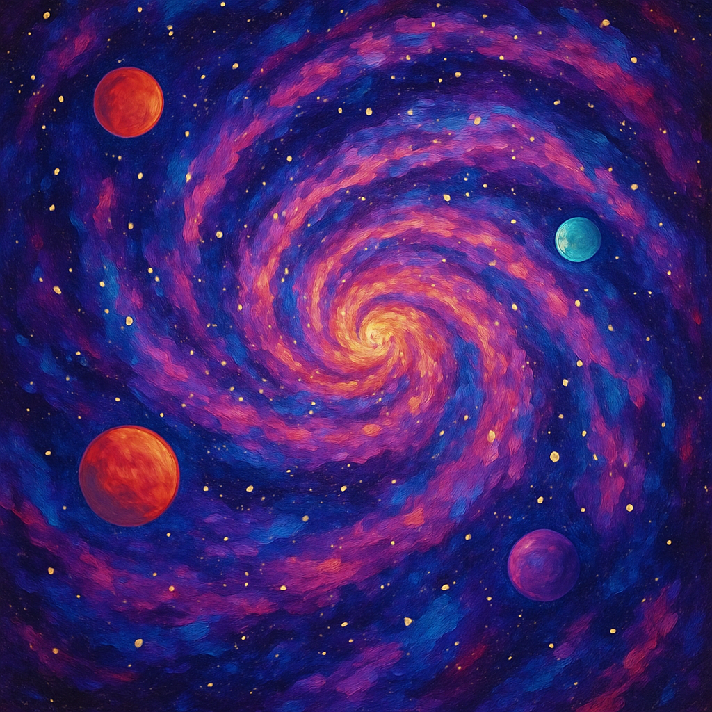 Cosmic Kitchen Wonders Painting By Diamonds Kit